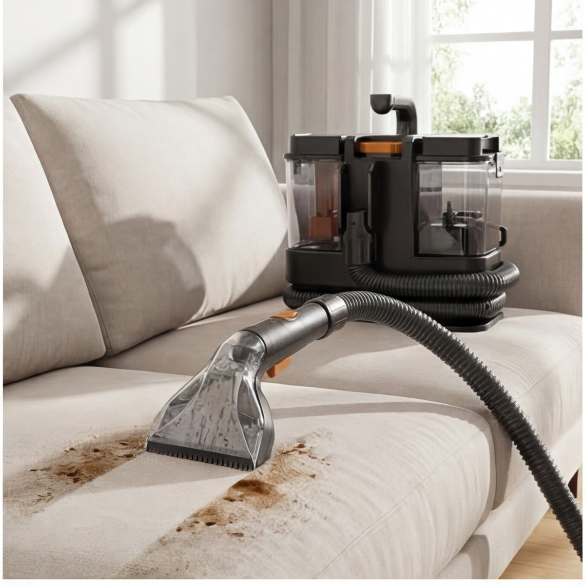 HOMTTO 500W Portable Upholstery and Spot Deep Cleaner