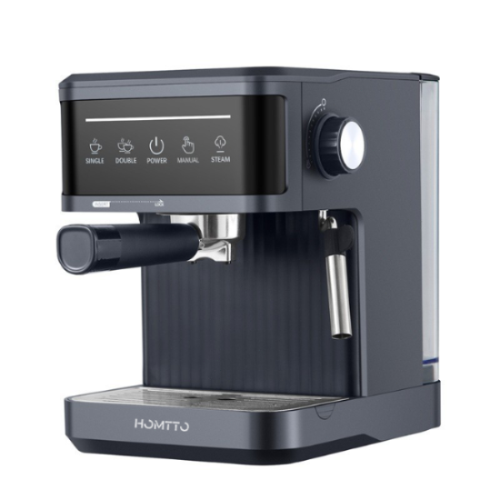 HOMTTO Espresso Machine Coffee Maker Smart Touch 20 Bar 1.8L Tank