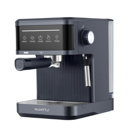 HOMTTO Espresso Machine Coffee Maker Smart Touch 20 Bar 1.8L Tank